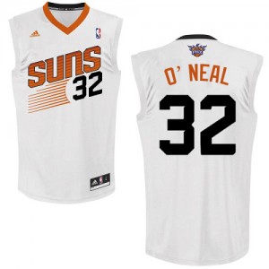 Maillot Adidas Blanc Home Swingman Phoenix Suns - Shaquille O'Neal #32 - Homme