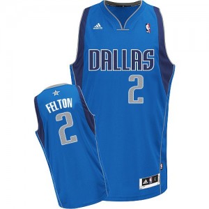Dallas Mavericks #2 Adidas Road Bleu royal Swingman Maillot d'équipe de NBA en vente en ligne - Raymond Felton pour Homme