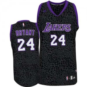 Los Angeles Lakers Kobe Bryant #24 Crazy Light Swingman Maillot d'équipe de NBA - Violet pour Homme