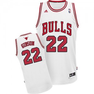 Maillot Swingman Chicago Bulls NBA Home Blanc - #22 Taj Gibson - Homme