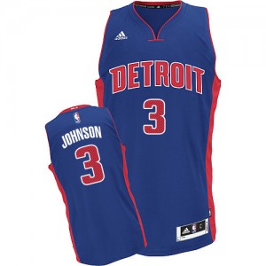 Maillot NBA Swingman Stanley Johnson #3 Detroit Pistons Road Bleu royal - Homme