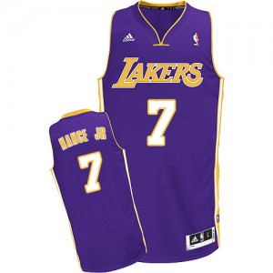 Los Angeles Lakers #7 Adidas Road Violet Swingman Maillot d'équipe de NBA boutique en ligne - Larry Nance Jr. pour Homme