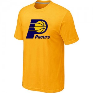 T-Shirts NBA Indiana Pacers Big & Tall Jaune - Homme