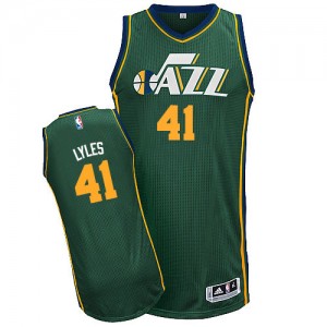Maillot Authentic Utah Jazz NBA Alternate Vert - #41 Trey Lyles - Homme