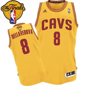 Maillot Adidas Or Alternate 2015 The Finals Patch Swingman Cleveland Cavaliers - Matthew Dellavedova #8 - Homme