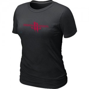 T-shirt principal de logo Houston Rockets NBA Big & Tall Noir - Femme