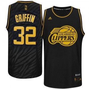 Maillot NBA Authentic Blake Griffin #32 Los Angeles Clippers Precious Metals Fashion Noir - Homme