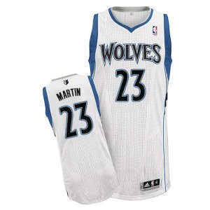 Maillot Authentic Minnesota Timberwolves NBA Home Blanc - #23 Kevin Martin - Homme