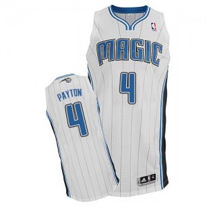 Maillot Authentic Orlando Magic NBA Home Blanc - #4 Elfrid Payton - Homme