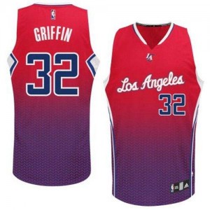 Maillot NBA Authentic Blake Griffin #32 Los Angeles Clippers Resonate Fashion Rouge - Homme