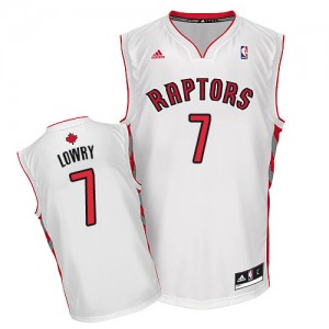 Maillot NBA Swingman Kyle Lowry #7 Toronto Raptors Home Blanc - Homme
