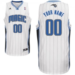 Maillot NBA Orlando Magic Personnalisé Swingman Blanc Adidas Home - Homme
