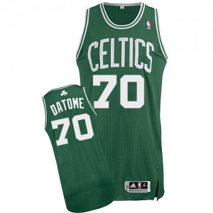 Boston Celtics #70 Adidas Road Vert (No Blanc) Authentic Maillot d'équipe de NBA 100% authentique - Gigi Datome pour Homme