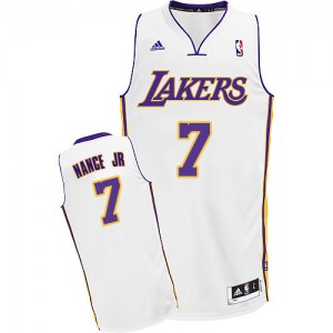 Maillot Swingman Los Angeles Lakers NBA Alternate Blanc - #7 Larry Nance Jr. - Homme