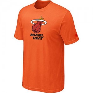 T-Shirts Orange Big & Tall Miami Heat - Homme