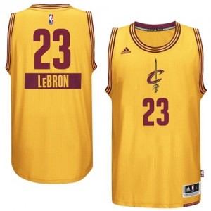 Maillot NBA Swingman LeBron James #23 Cleveland Cavaliers 2014-15 Christmas Day Or - Homme