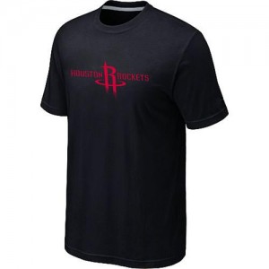 Houston Rockets Big & Tall Noir T-Shirts d'équipe de NBA Soldes discount - pour Homme