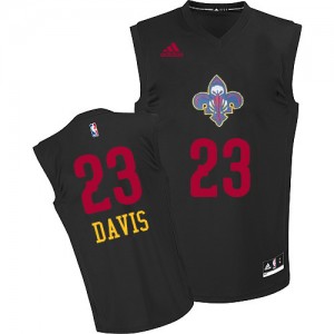 Maillot NBA Authentic Anthony Davis #23 New Orleans Pelicans New Fashion Noir - Homme