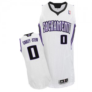 Maillot Adidas Blanc Home Authentic Sacramento Kings - Willie Cauley-Stein #0 - Homme