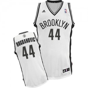 Maillot NBA Swingman Bojan Bogdanovic #44 Brooklyn Nets Home Blanc - Homme