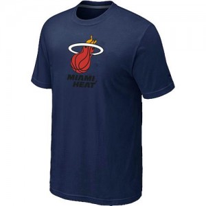 T-shirt principal de logo Miami Heat NBA Big & Tall Marine - Homme