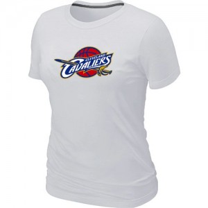 T-Shirts NBA Cleveland Cavaliers Blanc Big & Tall - Femme