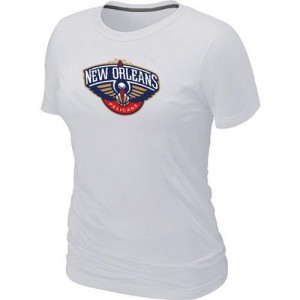 New Orleans Pelicans Big & Tall T-Shirts d'équipe de NBA - Blanc pour Femme
