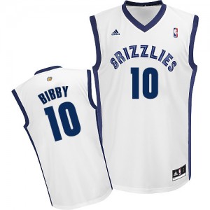 Maillot Swingman Memphis Grizzlies NBA Home Blanc - #10 Mike Bibby - Homme