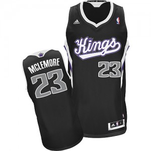 Maillot NBA Noir Ben McLemore #23 Sacramento Kings Alternate Swingman Homme Adidas