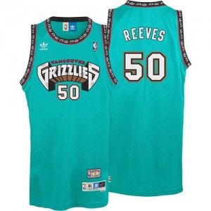 Memphis Grizzlies #50 Adidas Hardwood Classics Throwback Vert Authentic Maillot d'équipe de NBA en ligne - Bryant Reeves pour Homme