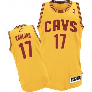 Maillot NBA Authentic Anderson Varejao #17 Cleveland Cavaliers Alternate Or - Homme