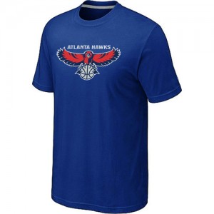 Atlanta Hawks Big & Tall T-Shirts d'équipe de NBA - Bleu pour Homme