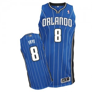 Orlando Magic #8 Adidas Road Bleu royal Authentic Maillot d'équipe de NBA Prix d'usine - Channing Frye pour Homme