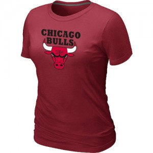 T-Shirts NBA Chicago Bulls Big & Tall Rouge - Femme