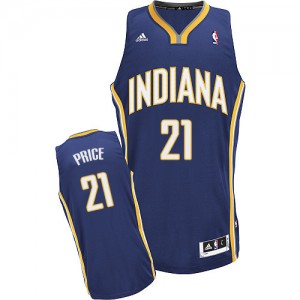 Maillot Adidas Bleu marin Road Swingman Indiana Pacers - A.J. Price #21 - Homme