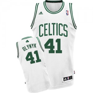 Maillot Swingman Boston Celtics NBA Home Blanc - #41 Kelly Olynyk - Homme
