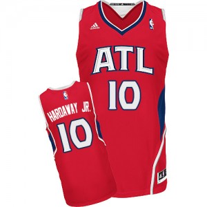 Atlanta Hawks #10 Adidas Alternate Rouge Swingman Maillot d'équipe de NBA en soldes - Tim Hardaway Jr. pour Homme