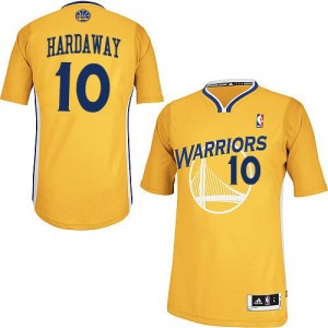 Maillot Adidas Or Alternate Authentic Golden State Warriors - Tim Hardaway #10 - Homme