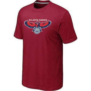 Atlanta Hawks Big & Tall T-Shirts d'équipe de NBA - Rouge pour Homme
