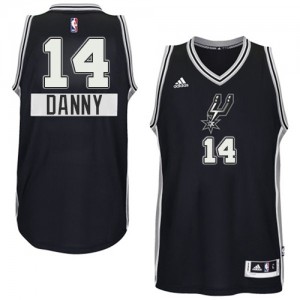 Maillot NBA Authentic Danny Green #14 San Antonio Spurs 2014-15 Christmas Day Noir - Homme