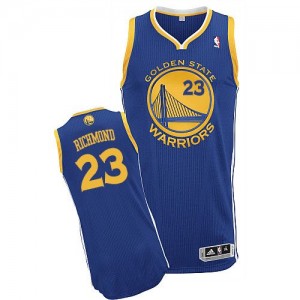 Golden State Warriors #23 Adidas Road Bleu royal Authentic Maillot d'équipe de NBA Peu co?teux - Mitch Richmond pour Homme