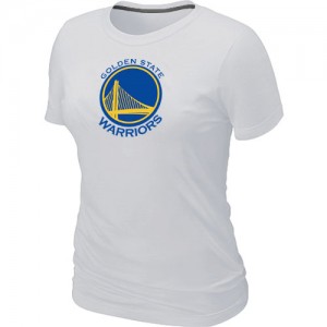 Golden State Warriors Big & Tall Blanc T-Shirts d'équipe de NBA Discount - pour Femme