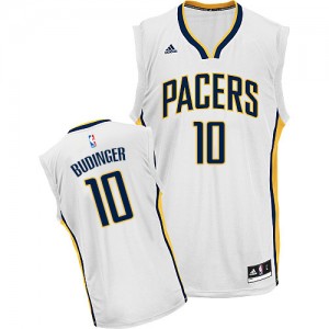 Maillot NBA Swingman Chase Budinger #10 Indiana Pacers Home Blanc - Homme