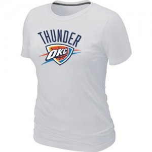 T-Shirts Blanc Big & Tall Oklahoma City Thunder - Femme
