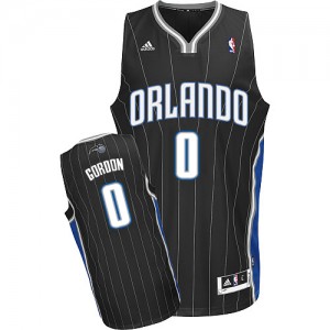 Maillot NBA Noir Aaron Gordon #0 Orlando Magic Alternate Swingman Homme Adidas
