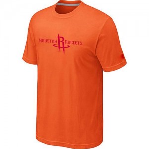 T-shirt principal de logo Houston Rockets NBA Big & Tall Orange - Homme