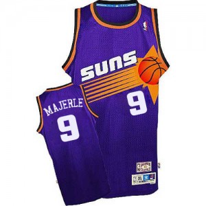 Phoenix Suns Dan Majerle #9 Throwback Authentic Maillot d'équipe de NBA - Violet pour Homme
