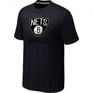T-Shirts NBA Brooklyn Nets Big & Tall Noir - Homme