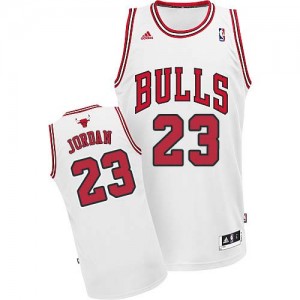 Maillot Swingman Chicago Bulls NBA Home Blanc - #23 Michael Jordan - Homme