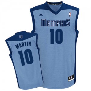 Maillot Adidas Bleu clair Alternate Swingman Memphis Grizzlies - Jarell Martin #10 - Homme